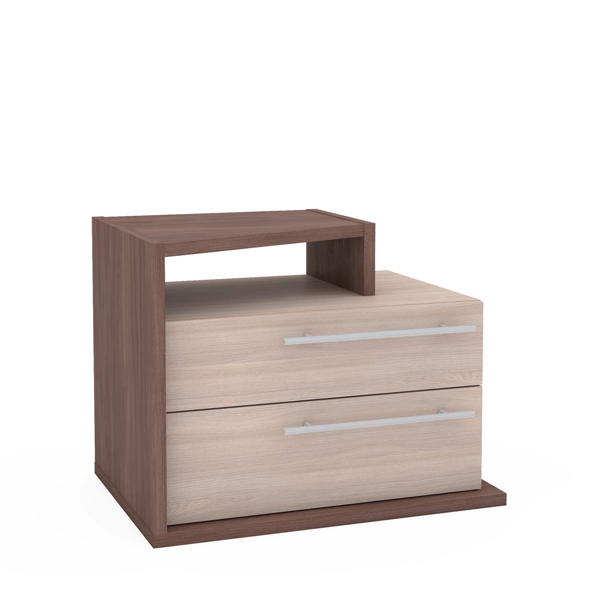 тумбочка прикроватная шимо светлый темный